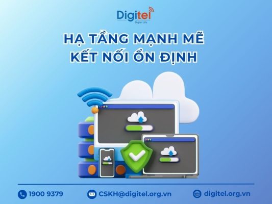 Hạ tầng mạnh mẽ, kết nối ổn định