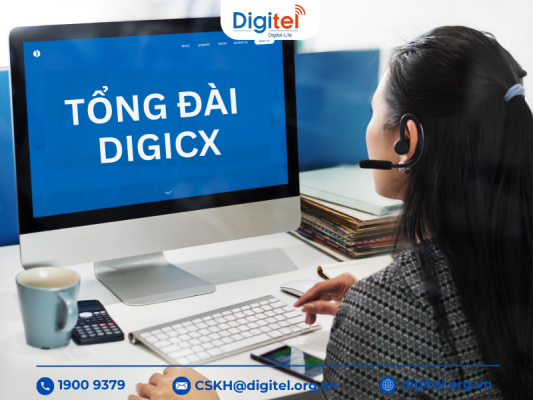Tổng đài DIGICX của Digitel là giải pháp toàn diện để quản lý cuộc gọi hiệu quả